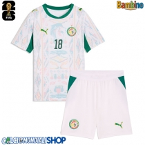 Maglie da calcio Senegal Ismaila Sarr #18 Prima Maglia Bambino Mondiali 2026  Manica Corta (+ Pantaloni corti)